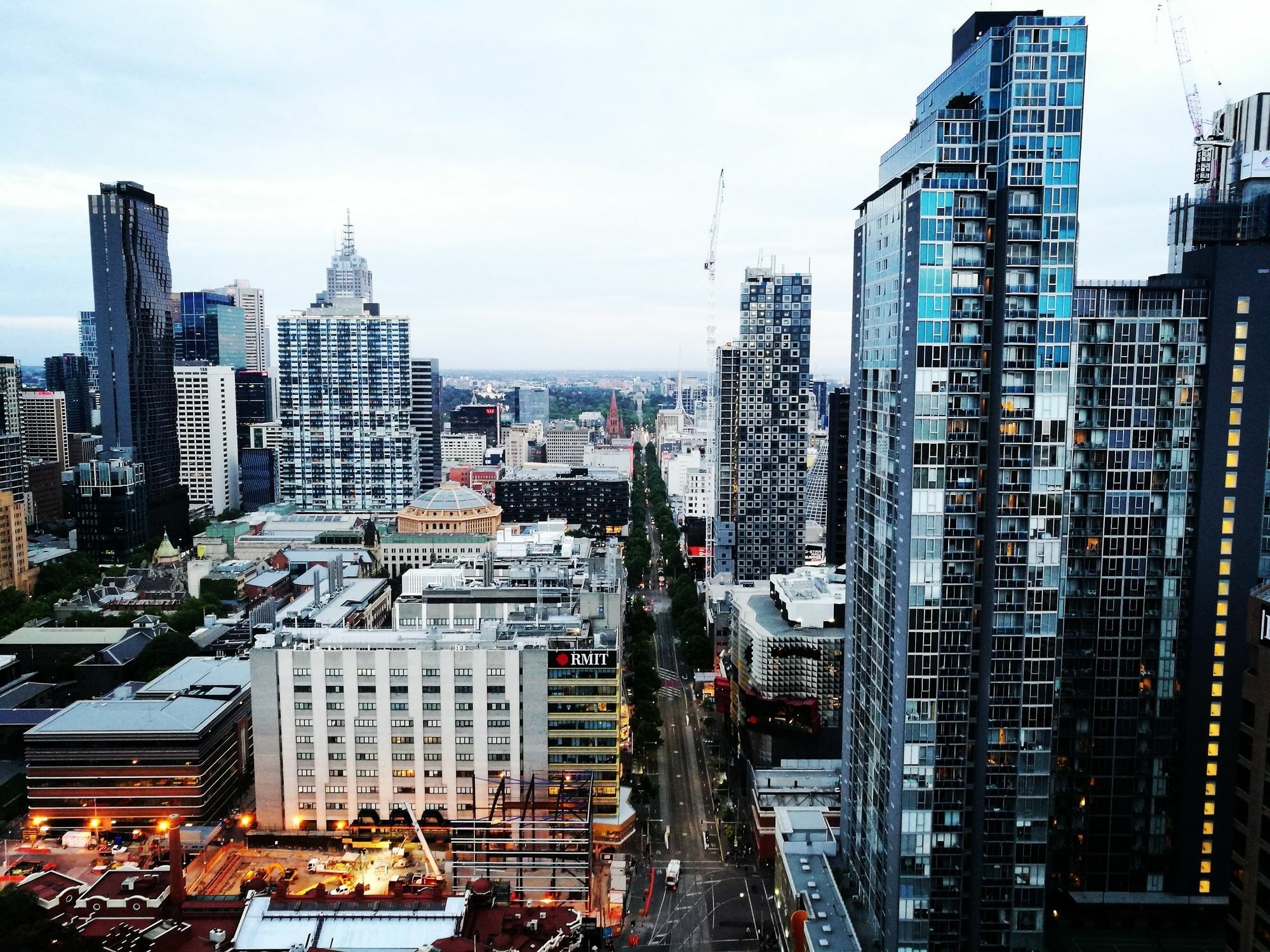 Hfn Heart Of Melbourne Cbd Lägenhet Exteriör bild